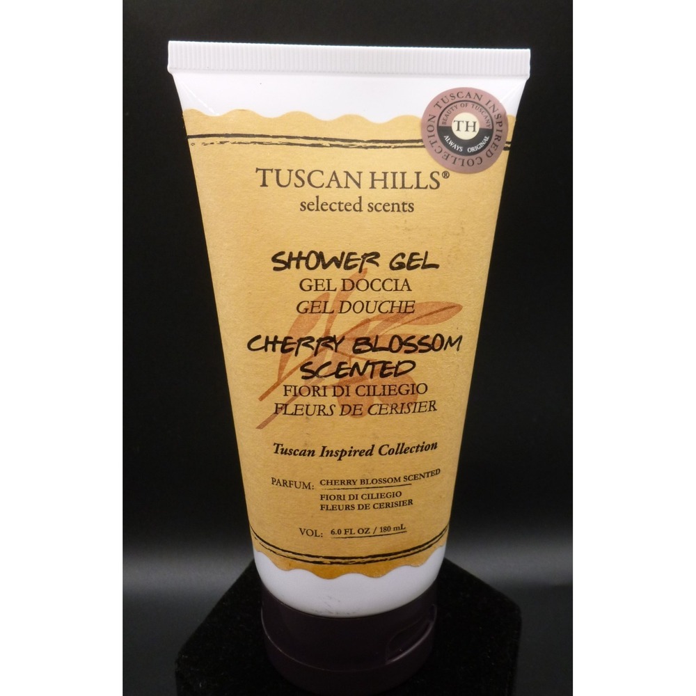 Tuscan Hills ~ Cherry Blossom ~ Shower Gel / Body Wash 6.9oz / 180ml ~ New